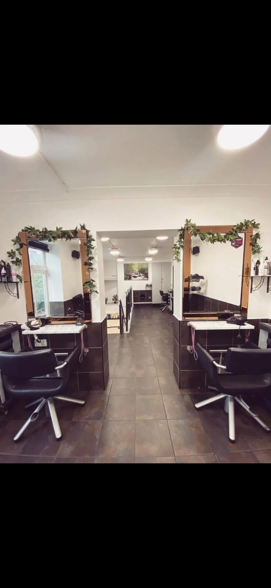 Salon 64 website showing hair services and gallery in Dereham, Norfolk